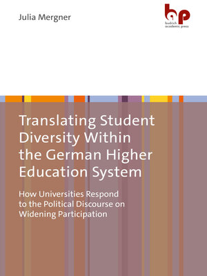 cover image of Translating Student Diversity Within the German Higher Education System